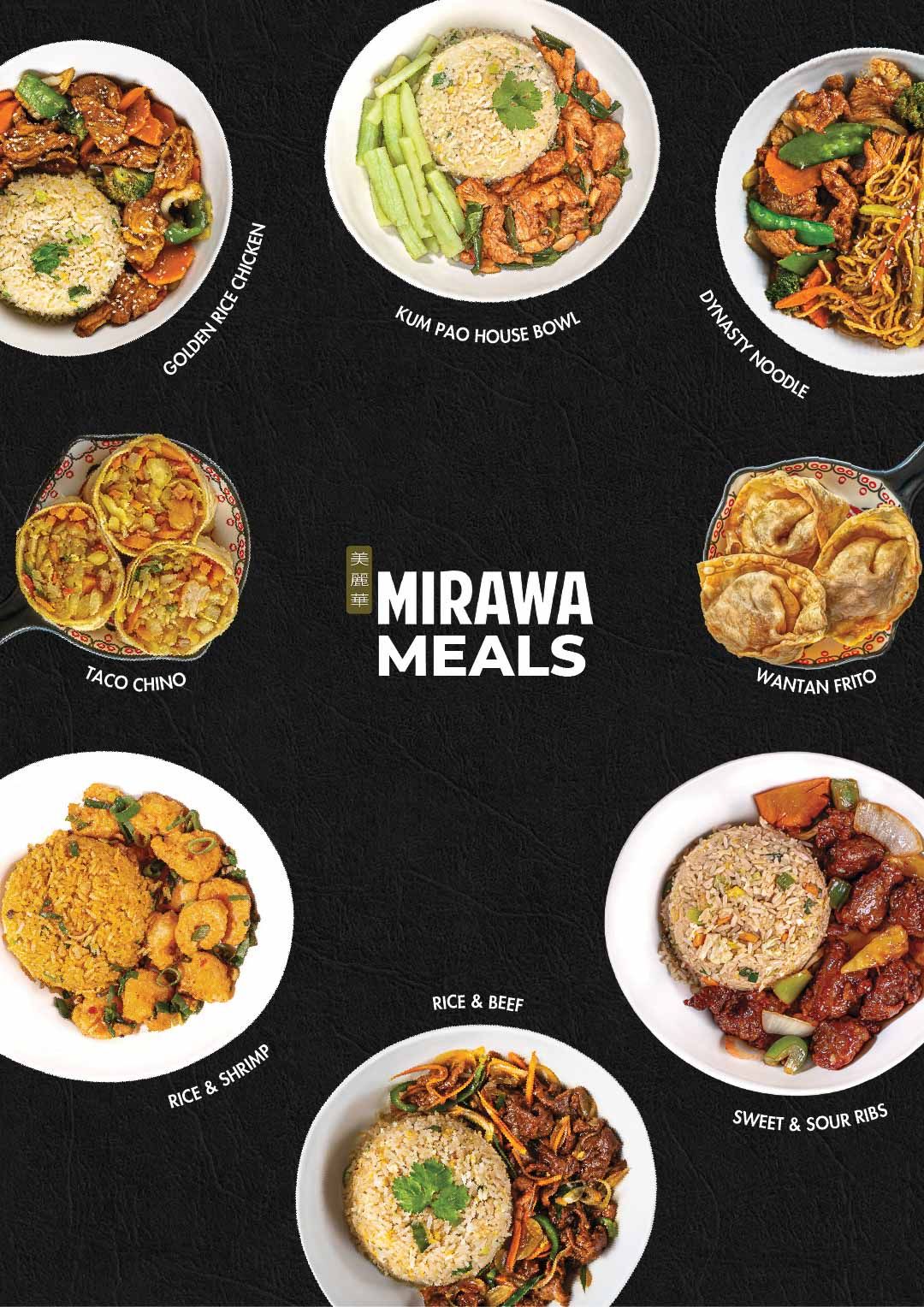 Menú Mirawa Palmira 4
