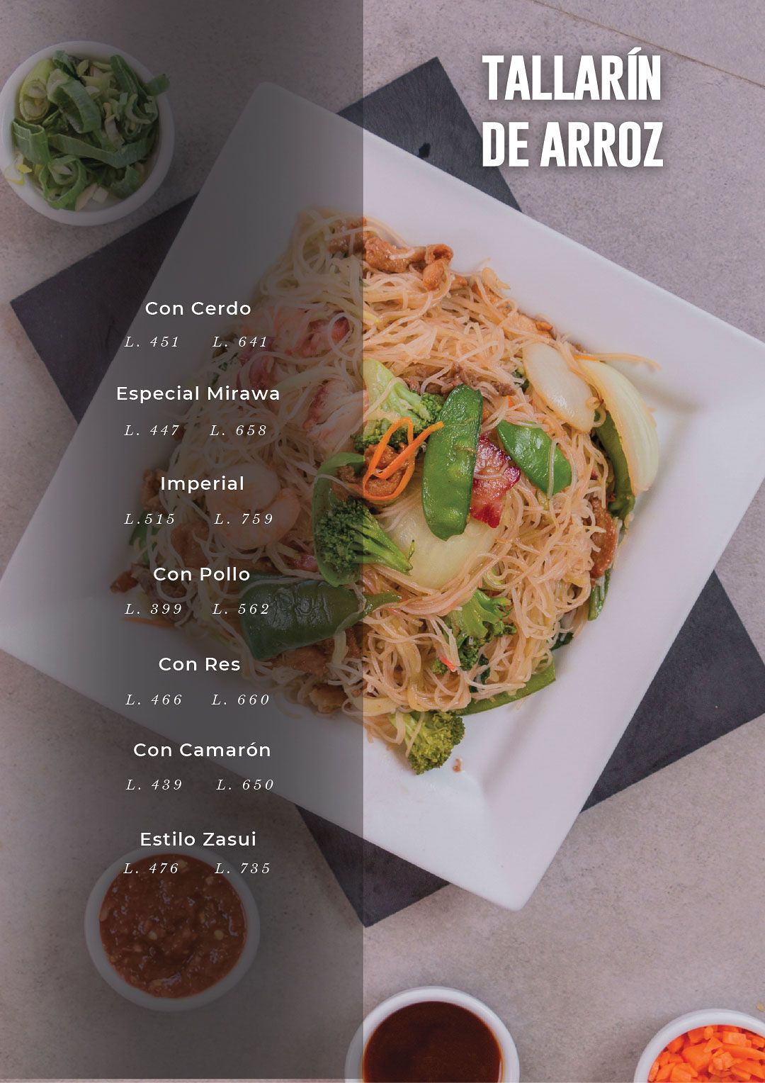 Menú Mirawa Palmira 9